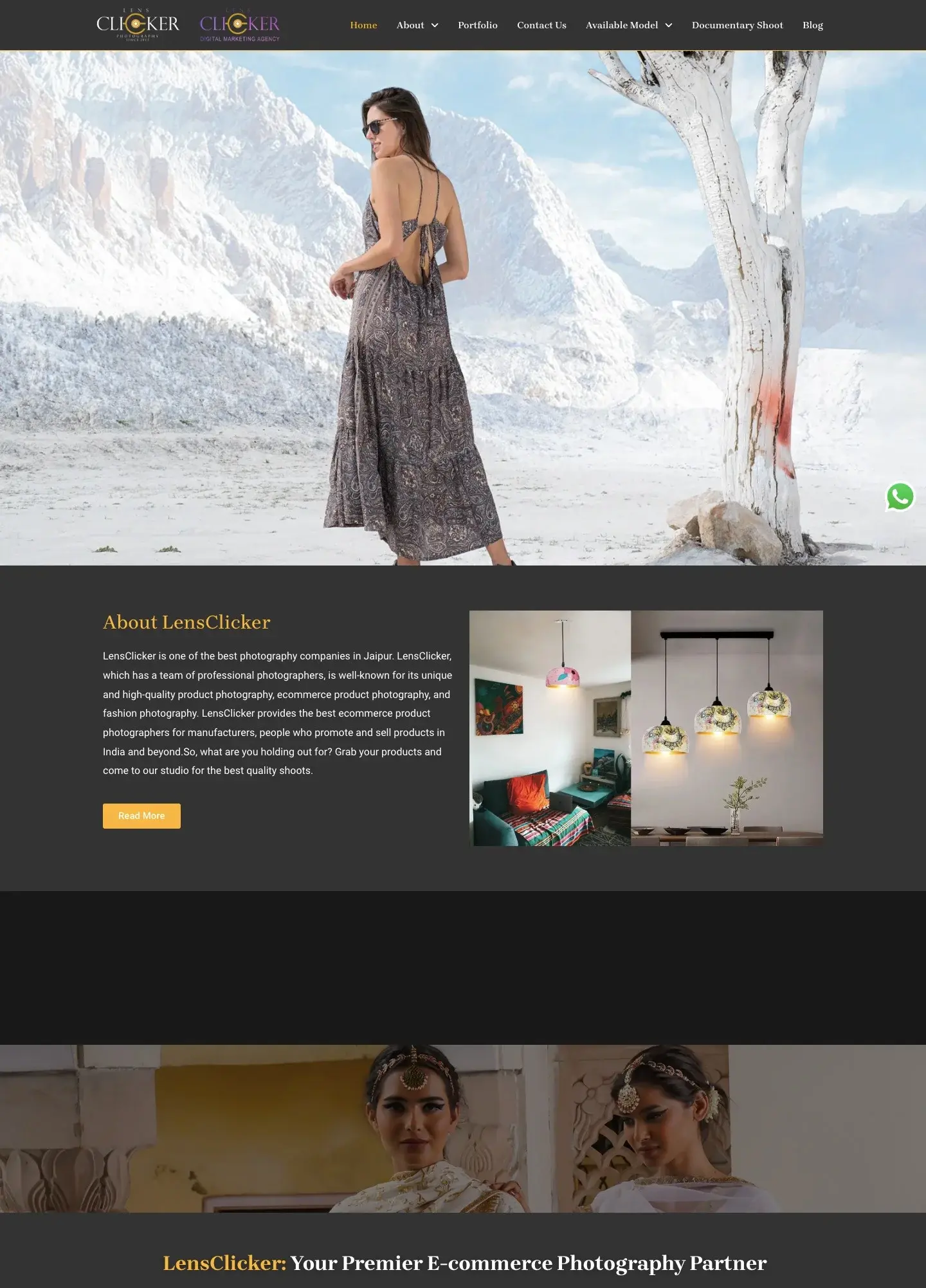 Screenshot of LensClicker